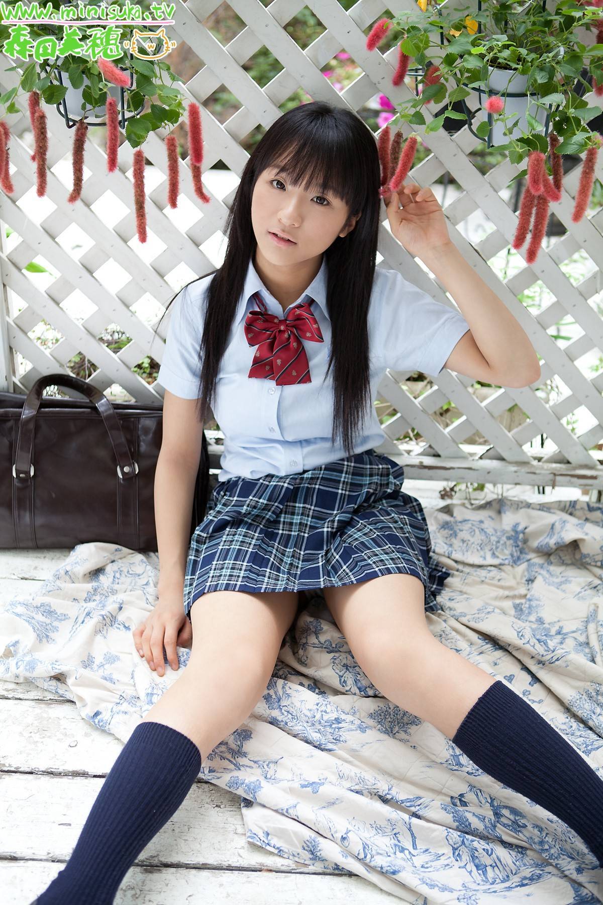 森田美穂 (1) [Minisuka.tv] 现役女子高生 Miho Morita 日本美女写真